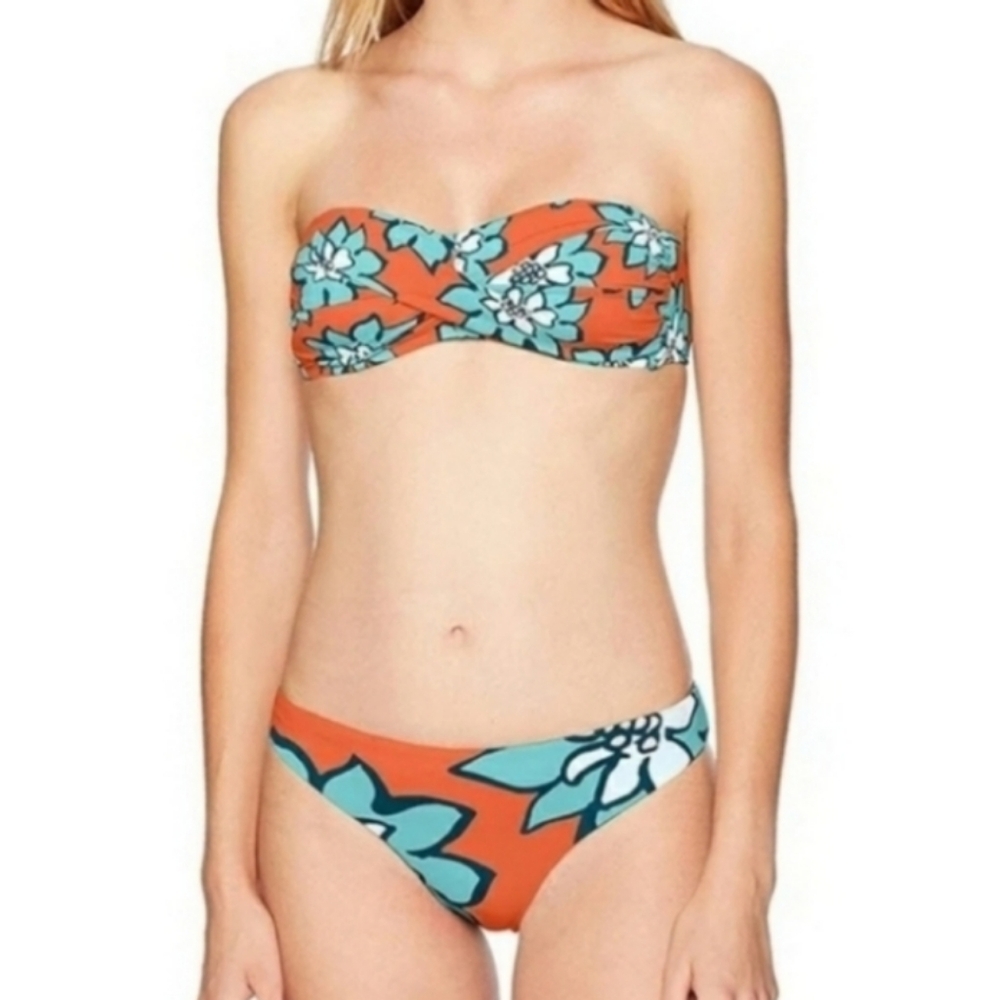 NWT The Bikini Lab Desert Petals Two piece Bikini Set